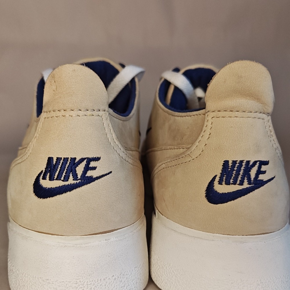 Nike SCRQC Sneakers Mens 9 Tan Navy Blue Suede Vintage 1994 941024-BA-D - Picture 8 of 12